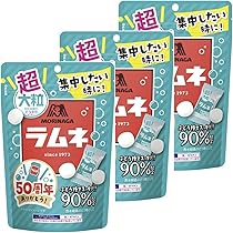 ラムネページ Amazon.co.jp: 森永 超大粒ラムネ 3個セット おまけ付き : 食品